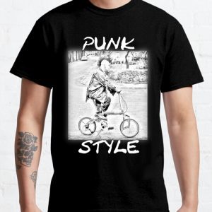 Punk Style Camiseta Estilo Punk Ingles