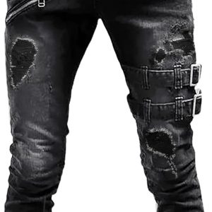 PANTALONES NEGROS ANTIFASCISTAS