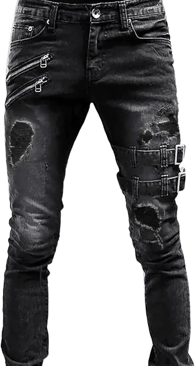 PANTALONES NEGROS ANTIFASCISTAS
