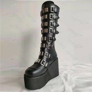botas punk de mujer modelo anarch zapatos altos