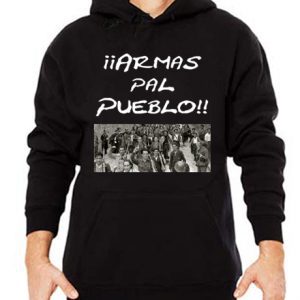 sudadera armas pal pueblo def con dos punk rock
