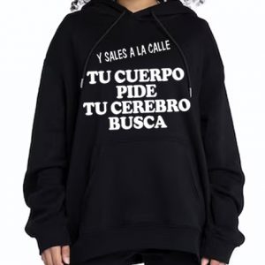 sudadera y sales a la calle tu cuerpo pide tu cerebro busca parabellum punk rock