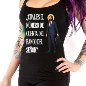 Camiseta Tirantes Banco del Señor Chica