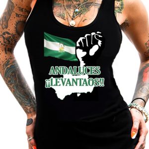 Camiseta Tirantes Andaluces Levantaos