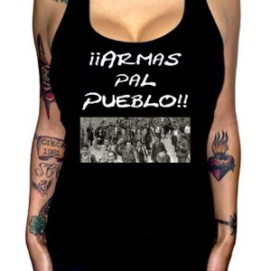 Camiseta Tirantes Armas pal Pueblo Chica