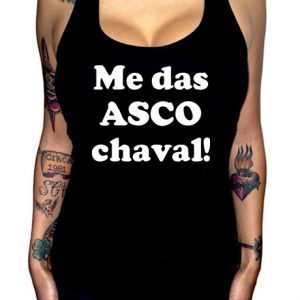 Camiseta de Tirantes Me das asco chaval
