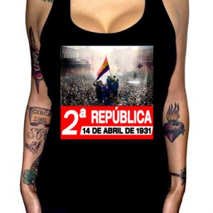 Camiseta Tirantes Segunda República